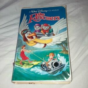 The Rescuers VHS Tape